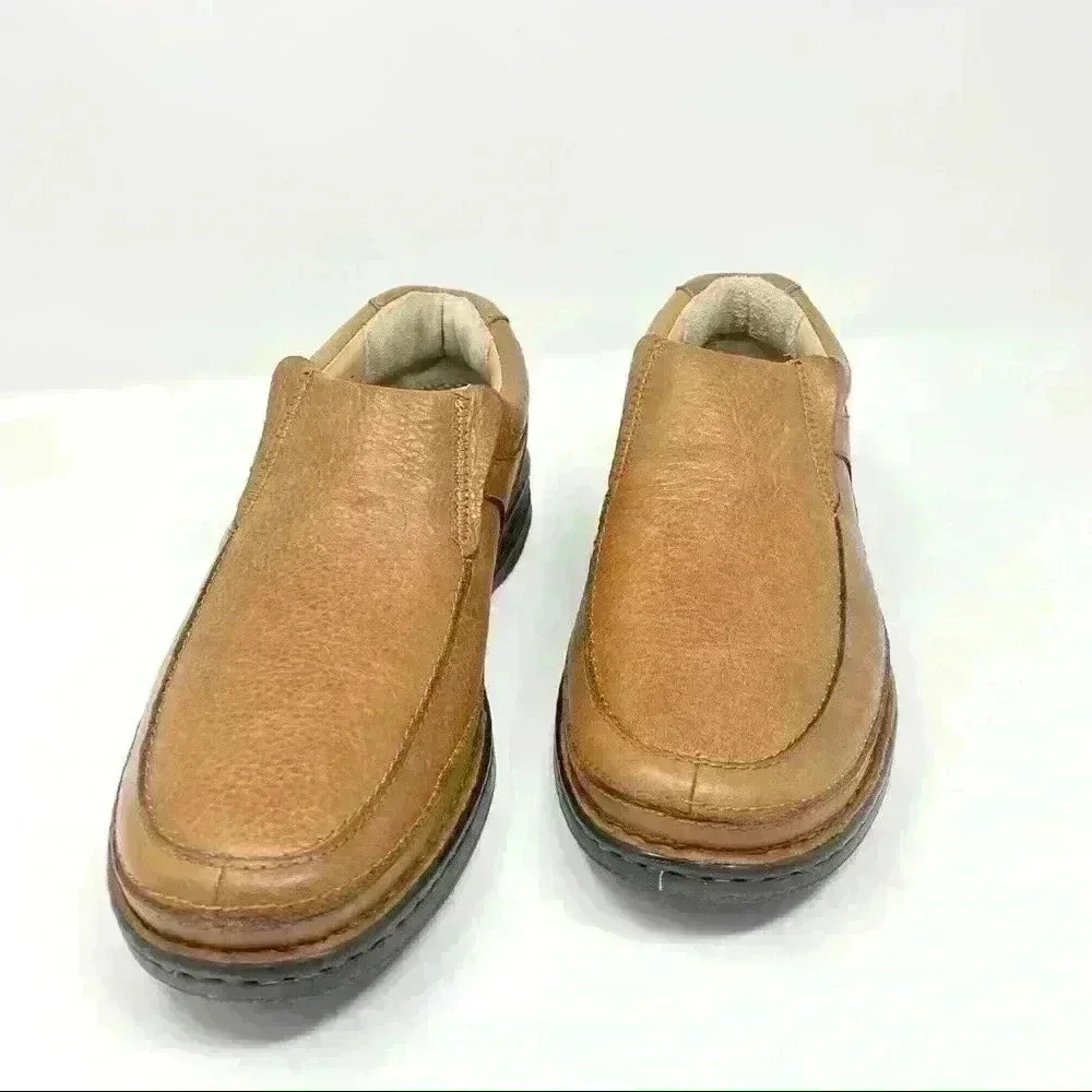 DREW Bexley tan tumbled leather nappa Sz 11.5 M New